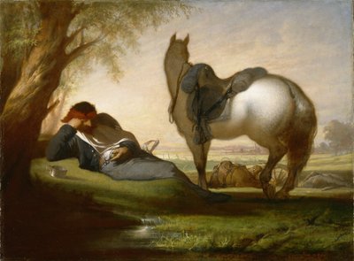 Civil War Scene by William Rimmer